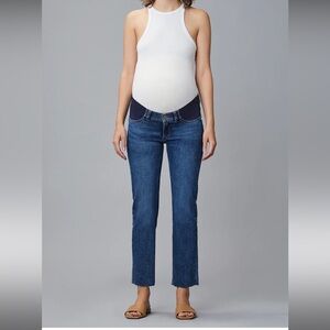 DL1961 Patti Maternity high rise straight jeans